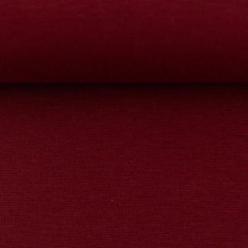 Preview: Swafing Vanessa Baumwoll Jersey Uni Burgundy Dunkel 339